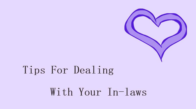 Tips For Dealing With Your In-laws