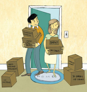 Many who divorce have baggage they carry into their new relationships. And many who find new partners may live together, but they don't remarry. (Beto Alvarez/Philadelphia Inquirer/MCT)